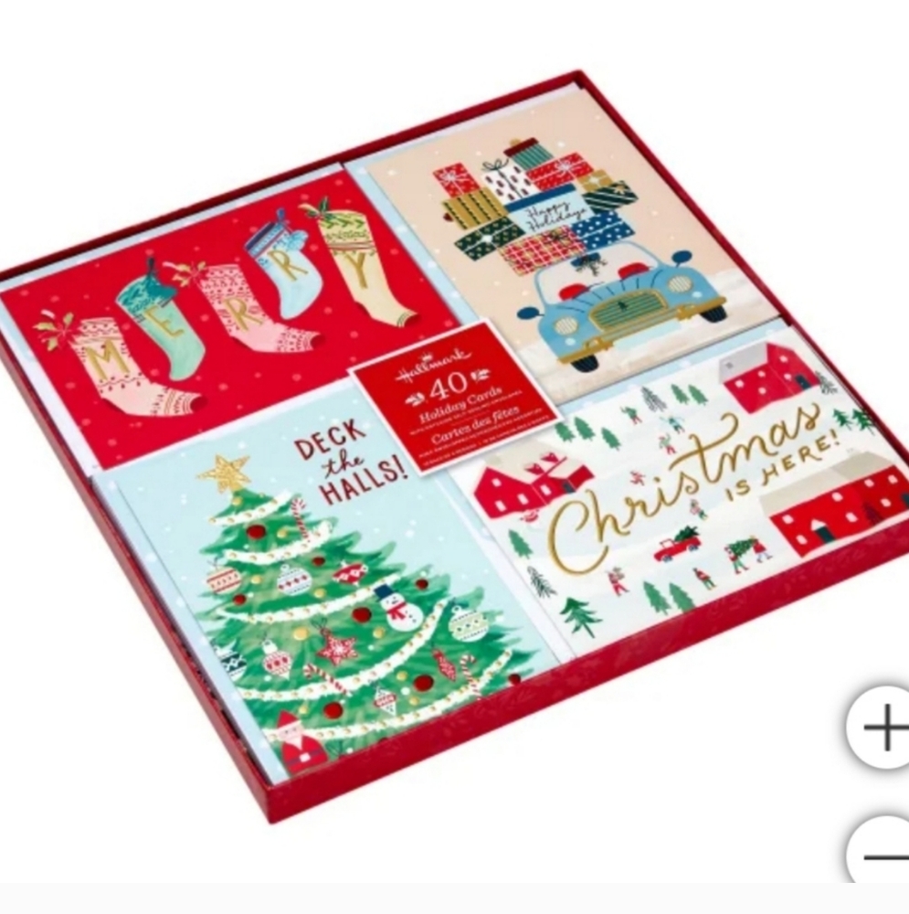Hallmark Holiday Cards, 40-count - Classic